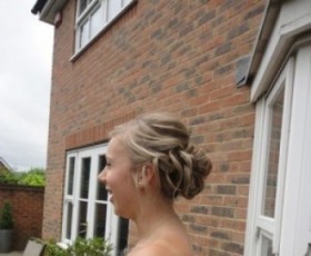 Prom Hair Low Bun