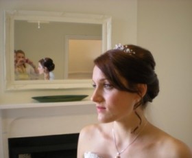 Bridal Hair Low Loop Bun
