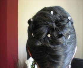 Bridal French Roll/Twist