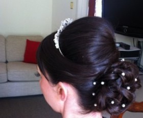 Bridal Low Detailed Bun