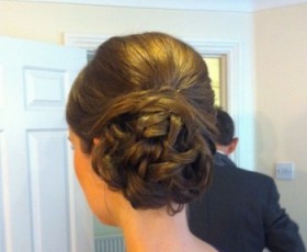 Bridal Low Side Bun
